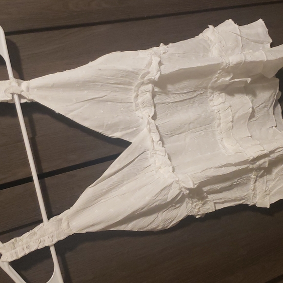 ♥️New boutique Swiss dot tiered tank top - Picture 5 of 10